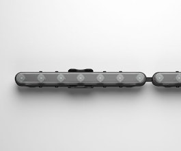 Aduro CL is a revolutionary semi-rigid chain LED light that allows full flexibility around curved spaces.