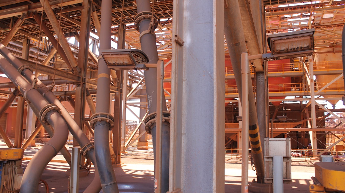 Coolon DLK2 installed on a conveyor in Coastal Pilbara.