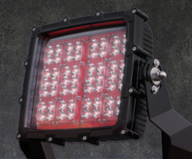 The high lumen output and narrow beam optics of the the HT66 allows a single tower to iluminate extremely large areas. The power supply unit can be positioned up to 50m from the luminaire for easy maintenance.